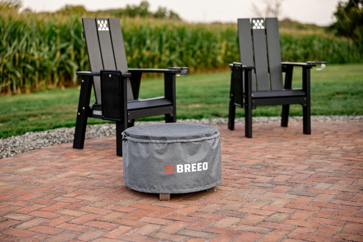 Breeo X Series pull-cord closure on the 24-inch round cover