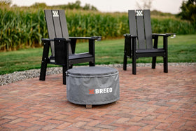 Breeo X Series pull-cord closure on the 24-inch round cover