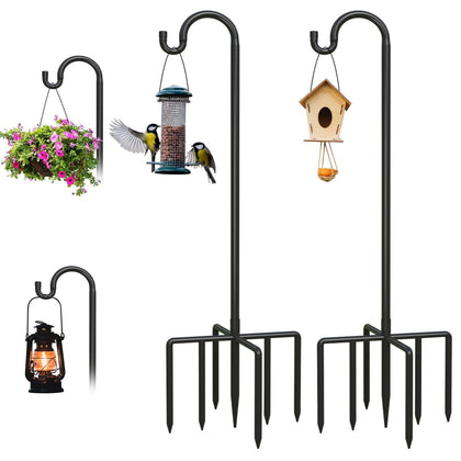 Breeze Touch 62inch adjustable shepherd hook ready for flowers and lanterns
