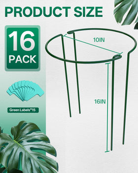 Breeze Touch durable rust-resistant stakes offer long-lasting garden support.