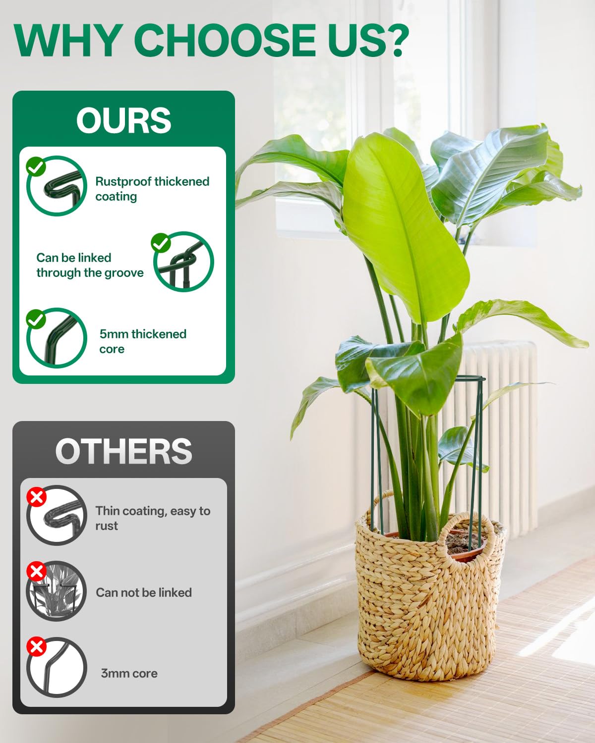 Breeze Touch green labels 15pc mark plant varieties with durable visibility.