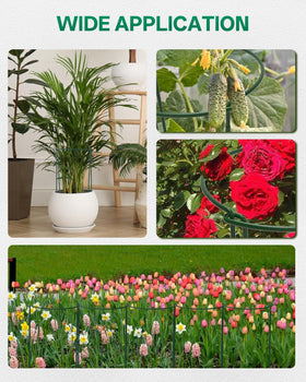 Breeze Touch indoor outdoor usage highlights versatile plant support for any space.