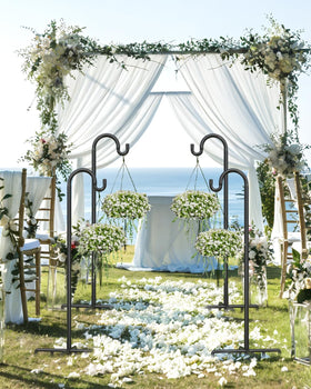 Breeze Touch wind chime and plant hanger for yard decor