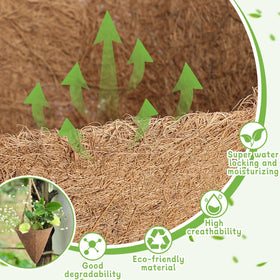 BreezeHug versatile liner for indoor and outdoor garden arrangements.