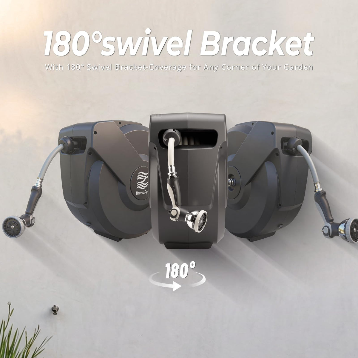 BreezeReel slow retraction reduces snap-back for extended reel life.