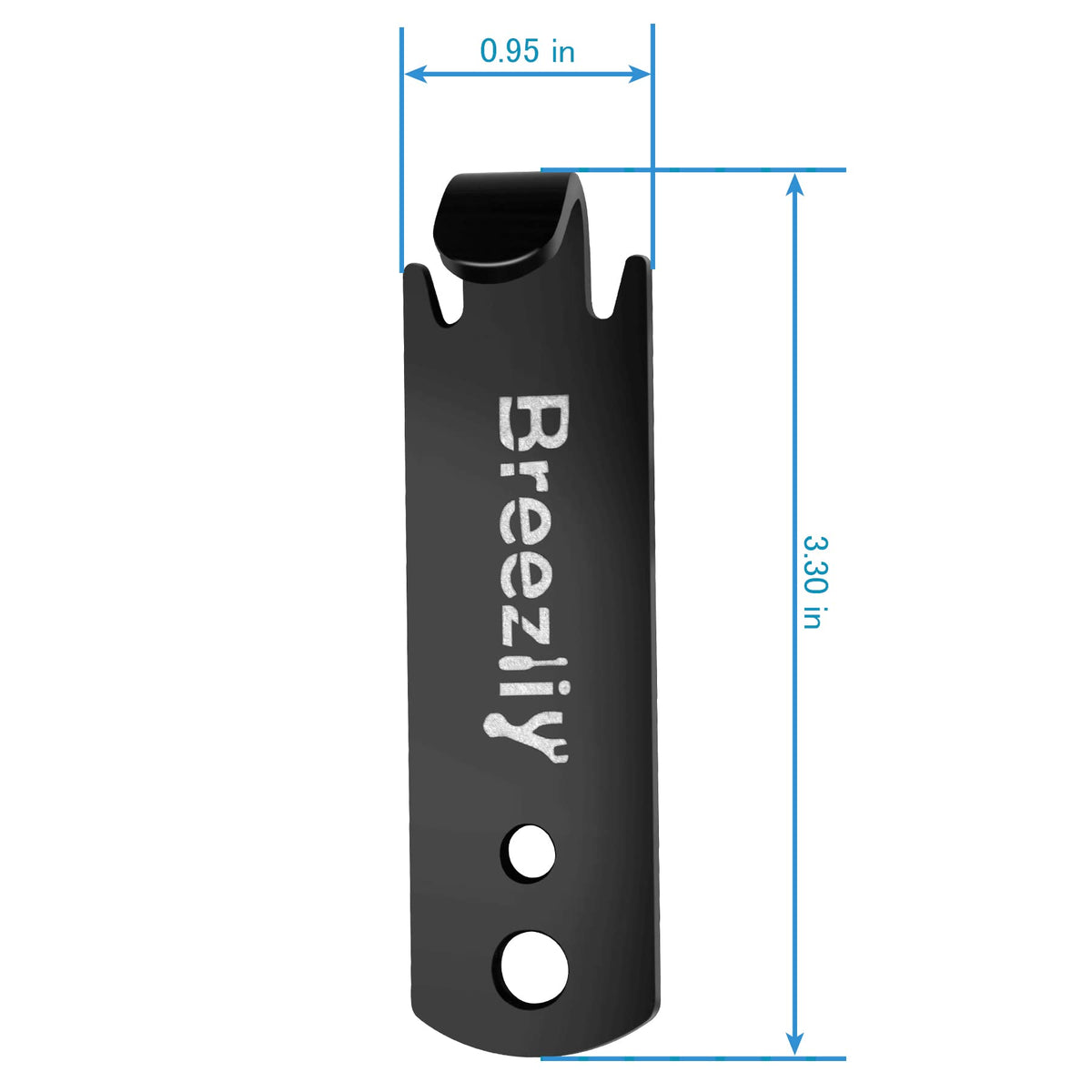 Breezliy elbow-section twist tool showing left-right wire bending.