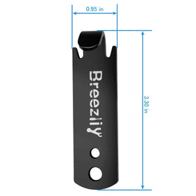 Breezliy elbow-section twist tool showing left-right wire bending.