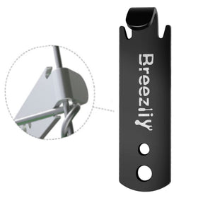 Breezliy galvanized fence tool two-pack ready for barbed wire winding.