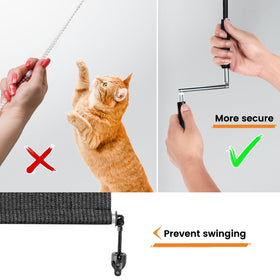 Breezombra UV-blocking fabric reduces glare during sunny day.