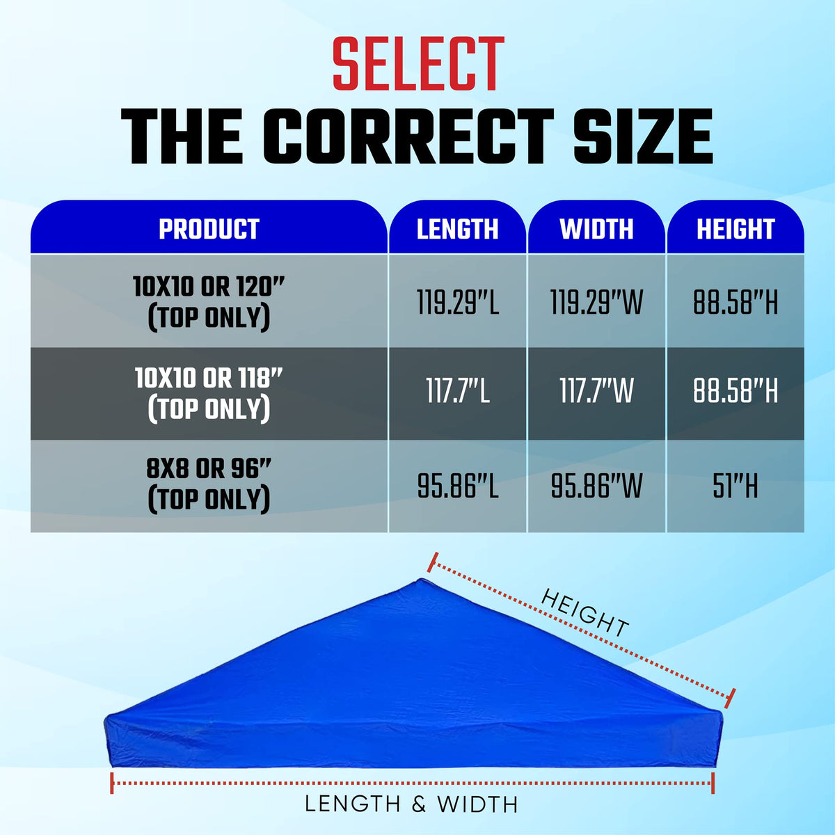 Breezy and Company corner Velcro strips simplify precise alignment.