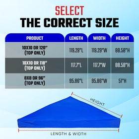 Breezy and Company corner Velcro strips simplify precise alignment.