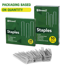 Breezz garden staples irrigation-tubing anchors keep drip lines in place