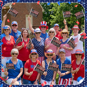 Breling waterproof, sunproof, fade-resistant flag for indoor or outdoor use.