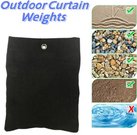Bresanon stainless steel clip secures weights to fabric without damage.