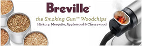 Breville Commercial Smokehouse Cherrywood chips for rich, fruity smoke notes