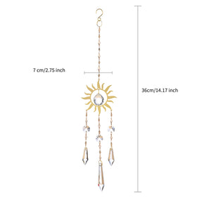 Brezalysia Hook-and-Chain Included enables easy indoor or outdoor display.