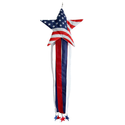 Briarwood Lane American Star Windsock outdoor display, weather-resistant
