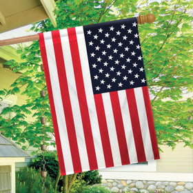 Briarwood Lane flag sleeve fits standard house flag poles for easy display.