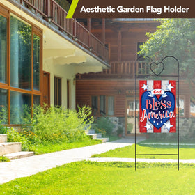 Briarwood Lane outdoor-ready arbor withstands weather and seasons.
