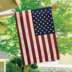 Briarwood Lane flag sleeve at the top for pole mounting