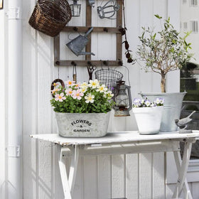 Briful planter drainage hole supports healthy plant growth