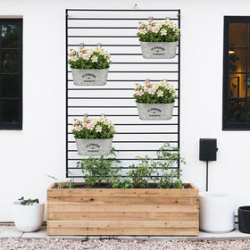 Briful rail or fence mounting example on a balcony
