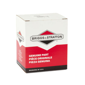 Briggs & Stratton 394569S Lo-Tone muffler with 1/2-inch NPT connection detail.