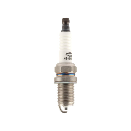 Briggs & Stratton 491055S spark plug close-up for precise ignition performance.