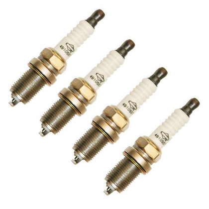 Briggs & Stratton 491055T spark plug four-pack for quick engine maintenance.