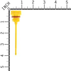 Briggs & Stratton 590580 dipstick detail highlights precise oil level readings