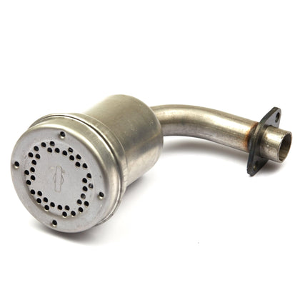 Briggs & Stratton 693593 muffler close-up shows durable construction