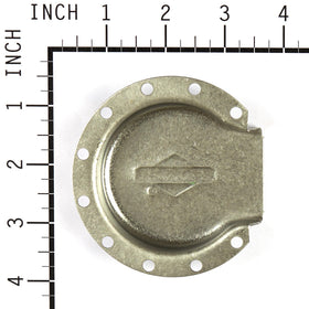 Briggs & Stratton 795036 side-out muffler deflector side view protects nearby components from heat