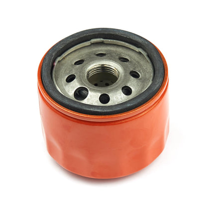 Briggs & Stratton 798576 oil filter front view showing compact design for easy installation.