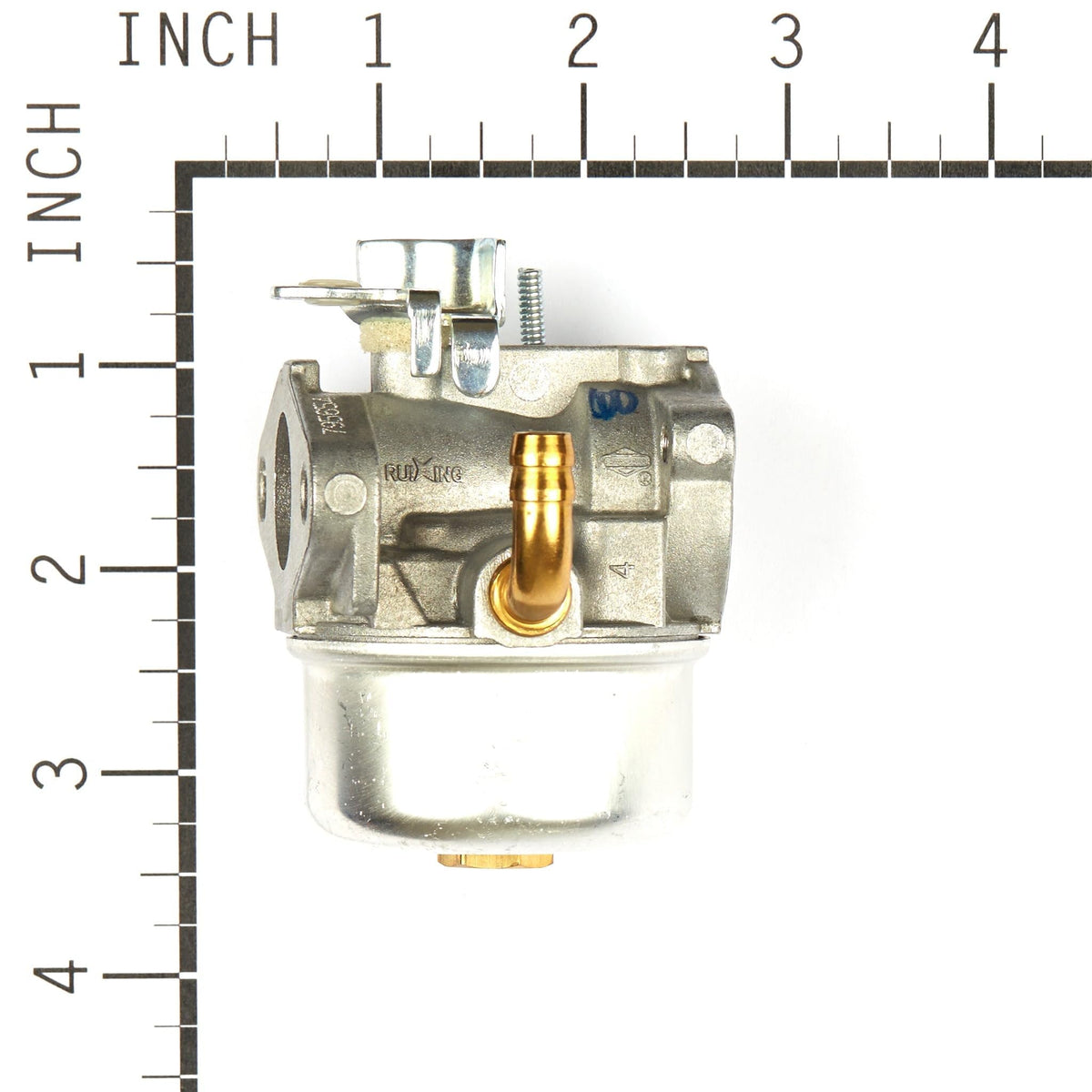 Briggs & Stratton 798653 carburetor closeup number confirms model authenticity
