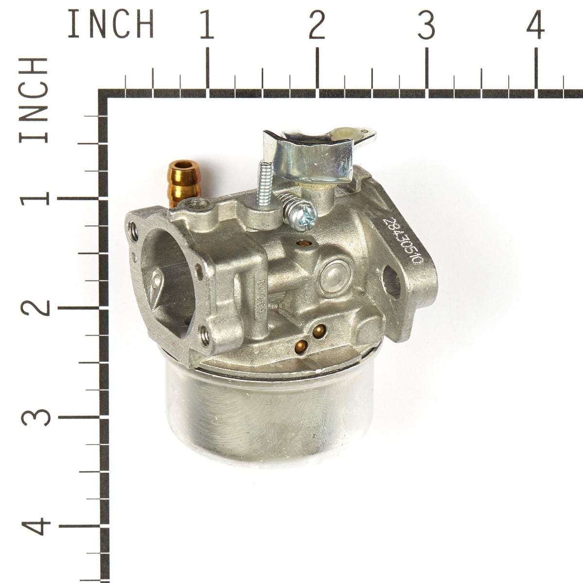 Briggs & Stratton 798653 carburetor on engine illustrates engine compatibility