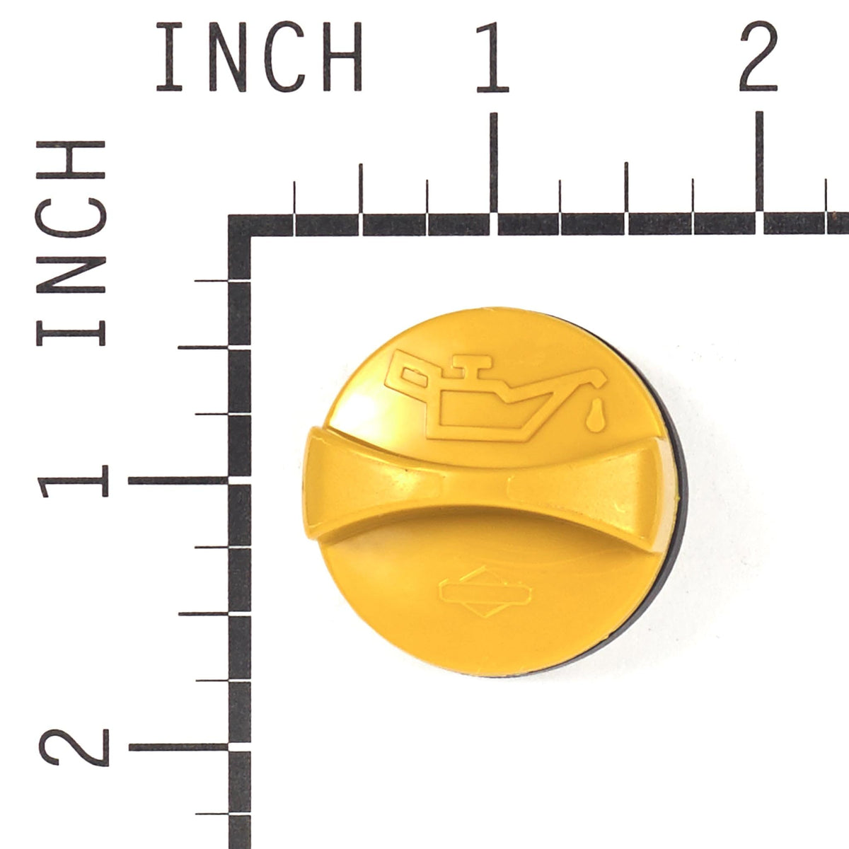 Briggs & Stratton 809500 oil fill cap thread detail for secure seal