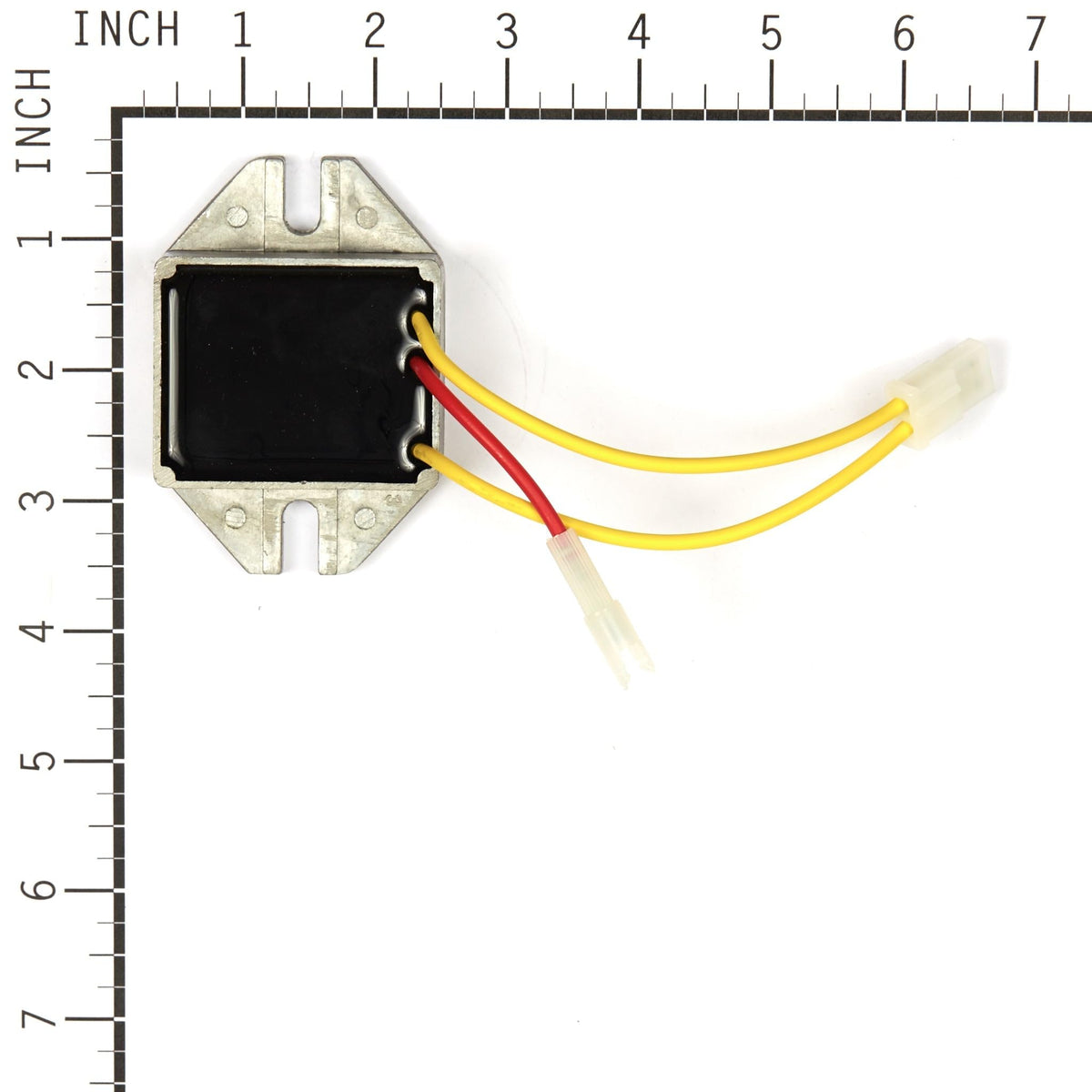 Briggs and Stratton 845907 12v regulator side view for easy installation