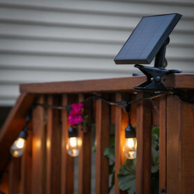 Brightech Ambience Pro panel installation step illustrating quick attachment process