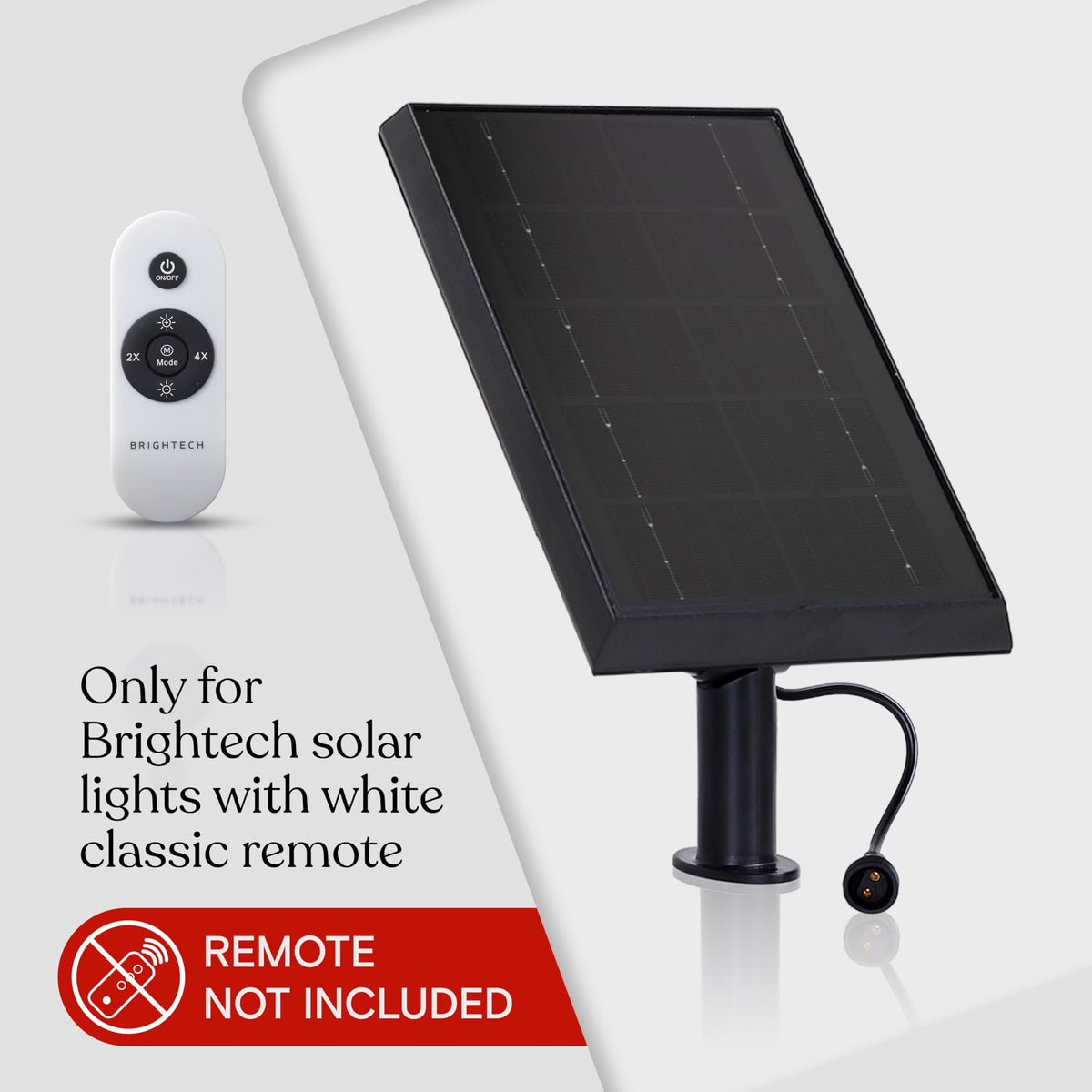 Brightech Ambience Pro replacement panel back view shows accessible on/off switch