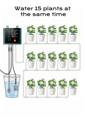 Brightown Solar Drip System DIY setup with clear instructions speeds installation.