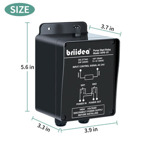 Briidea works with standard 24 VAC sprinkler systems for easy integration