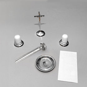 Brilucky portable holy water sprinkler held in hand for ceremonies.
