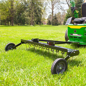 Brinly dethatcher spring steel tines offer durable, flexible thatch lifting