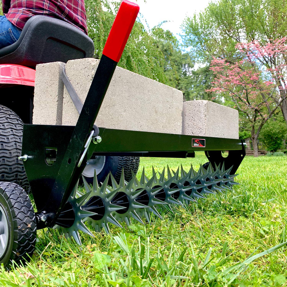 Brinly SAT2-40BH-P durable tow bar designed for long-term use
