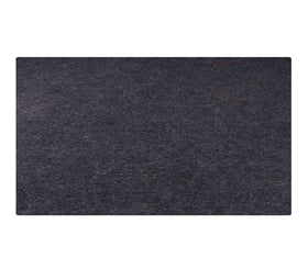 Brinman under grill mat protecting deck from oil spills and stains