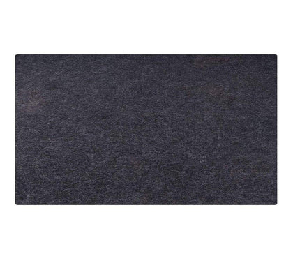 Brinman under grill mat protecting deck from oil spills and stains