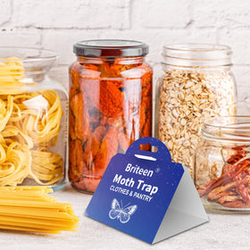 Briteen Moth Traps packaging suitable for kitchen and wardrobe storage