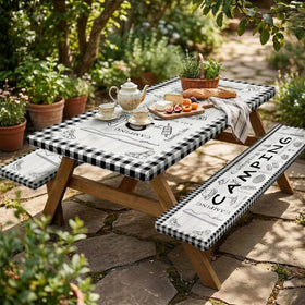 Britown drawstring bag for picnic set makes packing easy and portable.