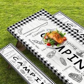Britown outdoor picnic setup demonstrates quick neat arrangement for groups.