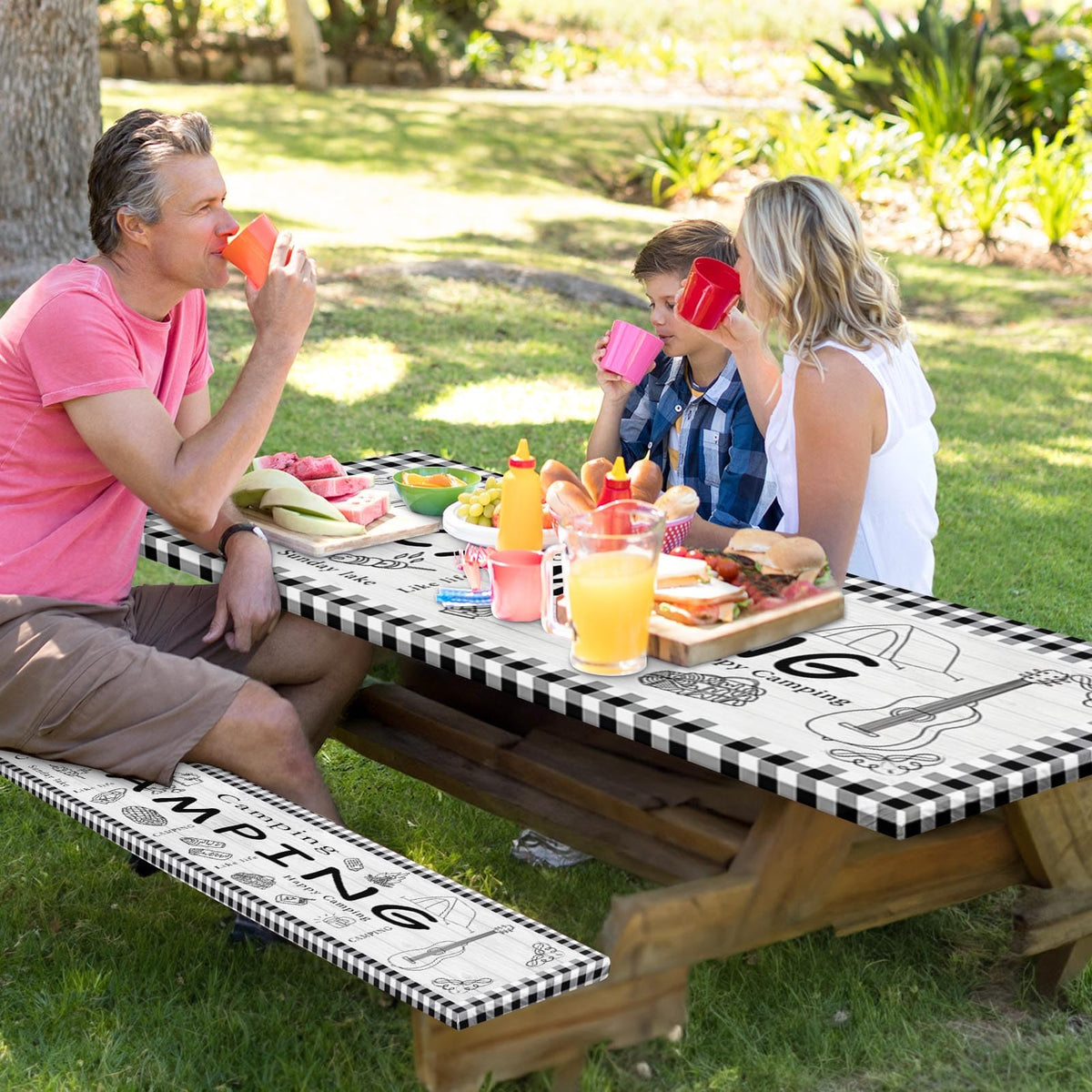Britown windproof dining setup remains neat outdoors